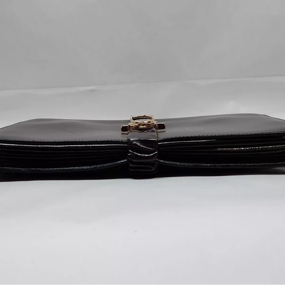 CELINE Shoulder Bag  Brown Leather - Picture 7 of 12